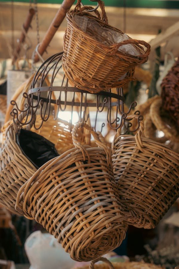 Petite panière osier : l'élégance naturelle pour votre intérieur